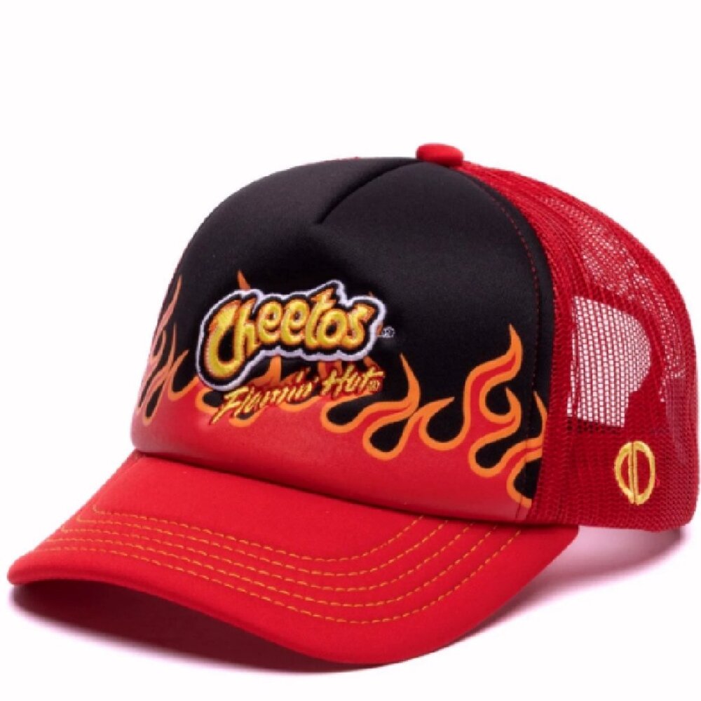 Cheetos Flamin’ Hot Licensed Mesh Cap Hat NEW Fast Ship